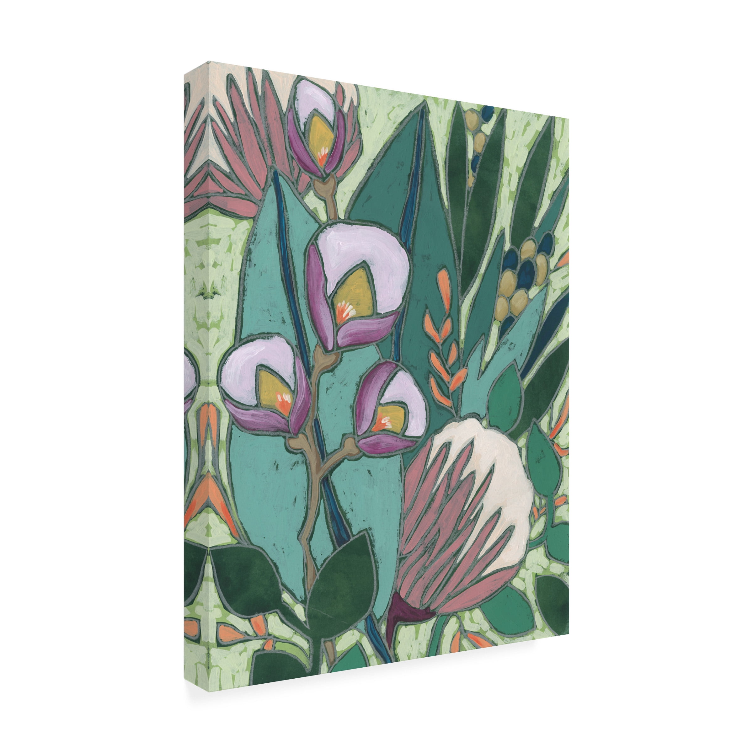 June Erica Vess 'Tropical Reverie I' Canvas Art