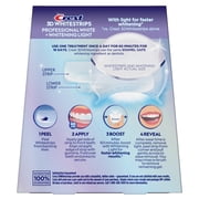 Crest Teeth Whitening Kit, 3D Whitestrips Professional White with Light At-home Teeth Whitening Kit, 19 Treatments, 32 Levels Whiter