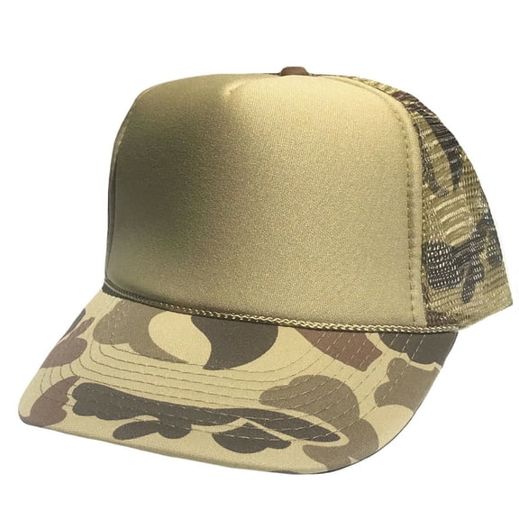 ImpecGear Unisex Adult Mesh Snapback Hat - Green Camo/Lt Loden