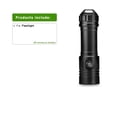 thumbnail image 2 of 100m Professional Powerful Diving Led Flashlight Rechargeable L2 Hand Lamp 18650 26650 Diving Torch IPX8 Waterproof Flash Light ,Portable, 2 of 7