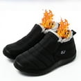 thumbnail image 3 of Zapatos de algodón cálidos de invierno para mujer, zapatos de algodón con suela suave, zapatos de mujer, zapatos de hombre, botas de nieve, botas de algodón, 3 of 6