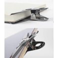 thumbnail image 3 of Xxl Clips Extra Large, 2 Pack 1 Foot Long Stainless Steel Jumbo Giant Binder Paper Clamps For Drawing Board, Art, Teachers, Home Office School Suppli, 3 of 3