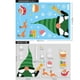 thumbnail image 1 of Pegatinas de ventana de Navidad se aferra con copos de nieve, Papá Noel, Reno, muñeco de nieve, decoraciones de fiesta de navidad, 1 of 4