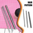thumbnail image 3 of ruzhgo Clay Sculpture Hair Texture Tool Professional Straight Reusable DIY Art Craft Crafts Making Stick Tools Accessories Small 1 Set, 3 of 6