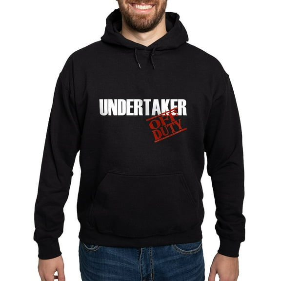 CafePress - Off Duty Undertaker Hoodie (Dark) - Pullover Hoodie, Classic, Comfortable Hooded Sweatshirt