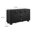 thumbnail image 4 of Modway Sonnet Buffet 57 Pouces Armoire de Rangement en Noir, 4 of 10