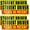 Yellow-studentdriver-4pcs, variant on Sukh 4 Pcs Student Driver Magnet for Car - Be Patient Student Driver Magnet Boys and Girls New Student Driver Sticker Safety Warning Reflective Signs Reusable Movable