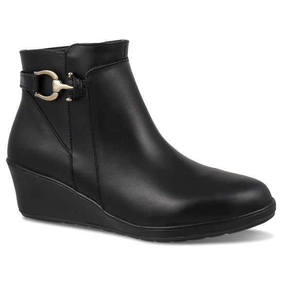 Botín de piel Dama Lady Dominiq 2374 Tacón corrido - Cómodo y Elegante
