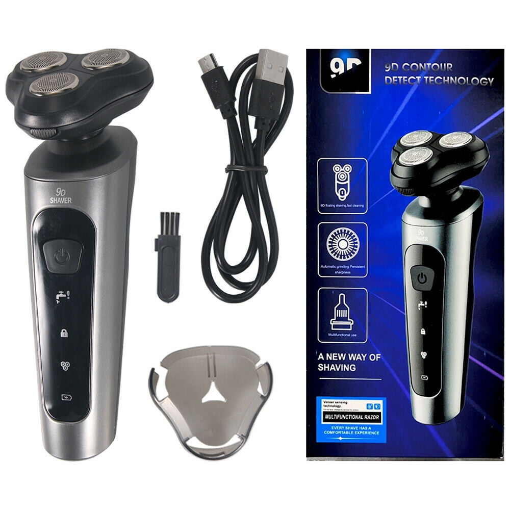 Onemayship USB Rotary Electric Razor Shaver Trimmer Men's  Wet & Dry Razor