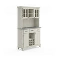 thumbnail image 2 of Homestyles Buffet of Buffets Wood Buffet with Hutch in Off White, 2 of 17