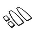 thumbnail image 1 of Cubierta del panel del botón del elevador de la ventana de la puerta Unique Bargains para BMW 3 Series F30 F31 2011-2018 Frontal Trasero Izquierda Derecha Pegamento Negro 1 Juego, 1 of 6