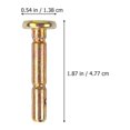 thumbnail image 4 of Miangastore Shear Pins Stainless Steel 1Set Assorted Color 1.9X0.5X0.2in, 4 of 8