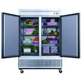 thumbnail image 3 of Dukers - D55R 2-Door Commercial Refrigerator in Stainless Steel, 3 of 6
