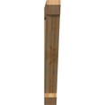 thumbnail image 2 of Ekena Millwork 6"W x 48"D x 48"H Traditional Slat Rough Sawn Bracket, Western Red Cedar, 2 of 4