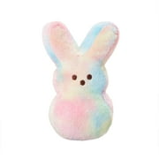 Peeps Rainbow Bunny Plush, 5in