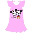 thumbnail image 1 of 2022 nueva ropa de Disney Mickey para niños, falda bonita informal de verano, falda de cuello redondo, estampado de Mickey Mouse, vestido principal de Mickey 9T Gao Jinjia LED, 1 of 2
