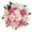 Pink, variant on Fake Flowers Kissing Ball for Spring Wedding Centerpieces Set of 2 White Artificial Flower Arrangements