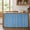 Blue, variant on Pink Burlap Texture Small Sink Skirt 10''x11'', Farmhouse Vintage Pink Bathroom Vanity Utility Cabinet Curtain, Kitchen Under Sink Laundry Privacy Drape Waterproof Closet Curtains