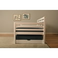 thumbnail image 6 of Kodiak Furniture Boho Wood Daybed/Pop Up Bed in White with Black Mattresses, 6 of 10