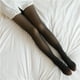 thumbnail image 1 of Medias forradas de lana cálidas para mujer, polainas elásticas, pantimedias gruesas, negro, 1 of 8