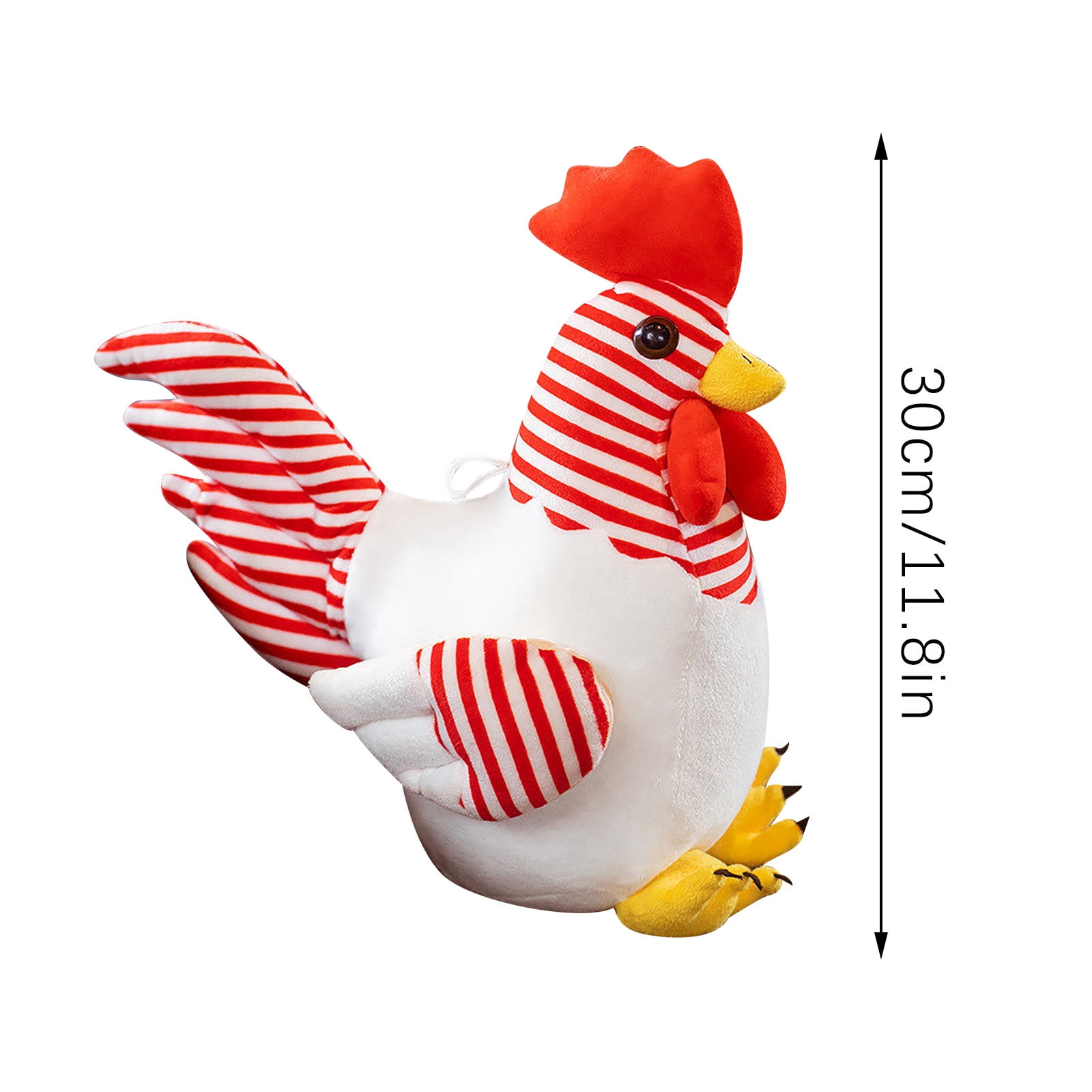 LSLJS Nouveau Poulet Coq Coq, Multicolore, Jouet en Peluche