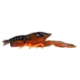 thumbnail image 3 of Tackle HD 8-Pack Hi-Def Craw Bass Lures, 3D Scanned From Live Crawfish, 3-Inch Soft Plastic Crawfish Lures for Bass Fishing, Rubber Fishing Lures for Freshwater, Brown & Orange, 3 of 7