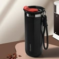 thumbnail image 2 of Pidgey Insulated Coffee Mug, Leakproof Coffee Cup with Lid, Thermal Coffee Tumbler Stainless Steel Reusable Coffee Mug Keep Cold and Hot Gift for Men Women, 2 of 8