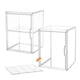 thumbnail image 1 of Organizador Grande 2 Niveles con Tapa, Organizador Transparente Apilable Contenedor Plástico para Baño, Cocina, Escritorio, Estuche de Cosméticos, Joyas, Medicina,, 1 of 8