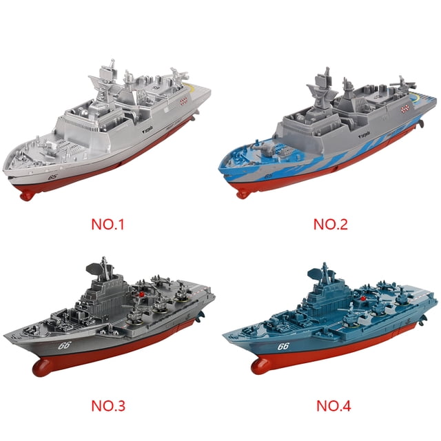 Battleship RC Warship Remote Control Cruiser model mini remote control Speedboat Model Children Aircraft Carrier Toys Holiday Gift