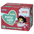 thumbnail image 4 of Pampers Easy Ups Training Underwear Girls, Size 4T-5T, 74 Ct, 4 of 9