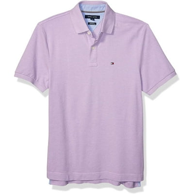 Purple tommy shop hilfiger shirt