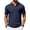 Navy, variant on Mens Golf Polo Shirt Short Sleeve Moisture-Wicking Quick Dry Casual Business Tops with Pocket Summer Clothes (S, White)