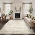 thumbnail image 2 of KUETH 9X12 Vintage Area Rugs Machine Washable Rugs for Living Room, Non Slip Flat Pile Rug with Rubber Backing, Boho Rug for Entryway Bedroom Dining Room Home Office, 2 of 10