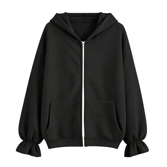 Shachafan Girls' Solid Color Hoodie Sweatshirt With Front Pocket For Kids – Cozy Everyday Wear Lightweight Casual Hooded Sweatshirt For Girls Hoodies