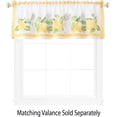thumbnail image 2 of Newbridge Lemon Orchard Indoor/Outdoor Border Fabric Window Curtain Valance, Fresh Lemon and Citrus Leaf Stain Resistant, No-Iron Fabric Valance ,60” Wide x 15” Deep Valance, 2 of 4