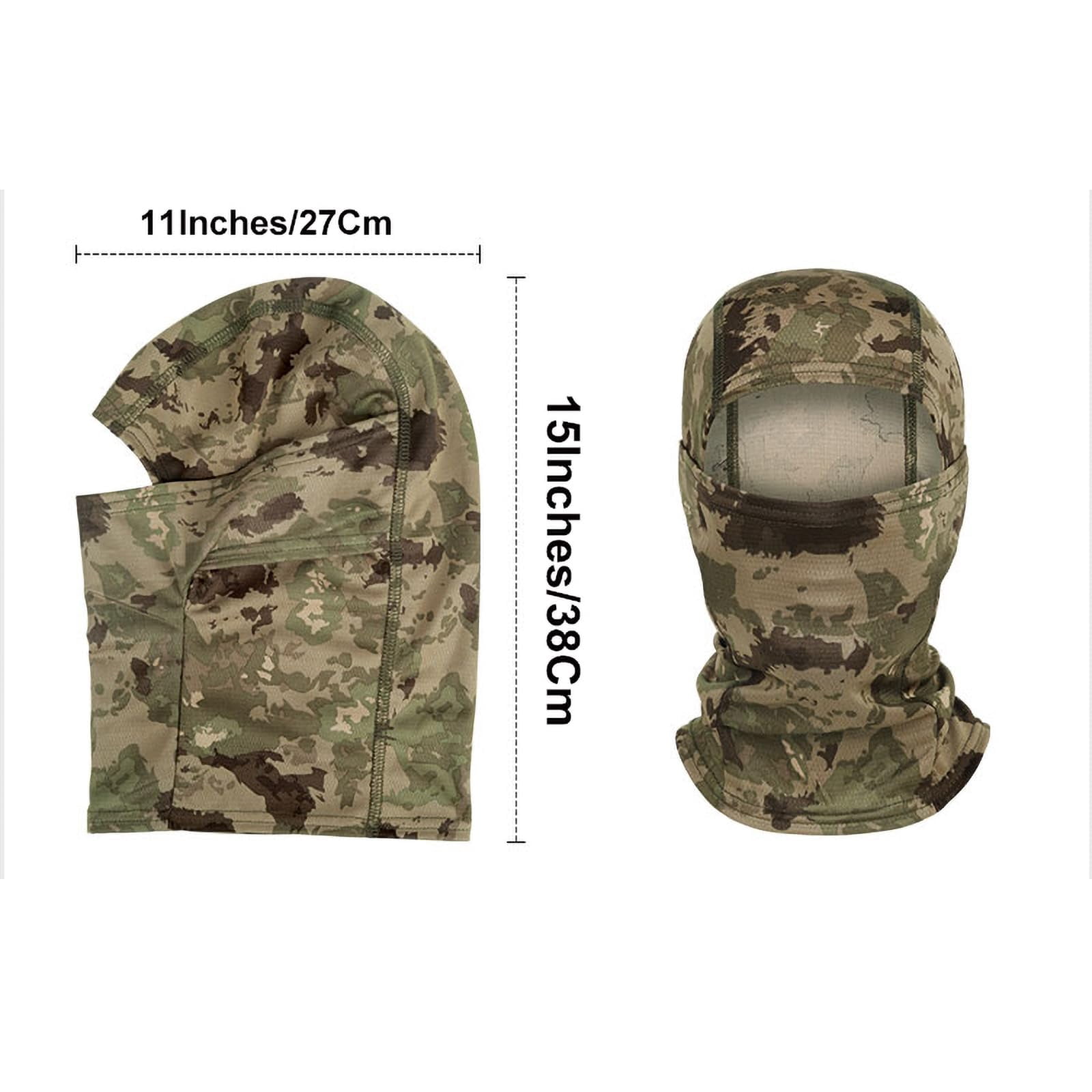 6 Packs Ski Mask Sun UV Protection Hood Breathable, Balaclava Face Mask for Men Women - Motorcycle Fish