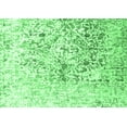 thumbnail image 1 of Ahgly Company Indoor Rectangle Abstract Emerald Green Contemporary Area Rugs, 6' x 9', 1 of 4