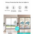 thumbnail image 4 of Window Privacy Film Teal Sea Turtle Coastal Stained Glass Window Film Decorative Sun Block Window Cover Retro Ocean Summer Beach Coral Window Clings Static Adhesive Sticker for Bathroom 35.4"x78.7", 4 of 7