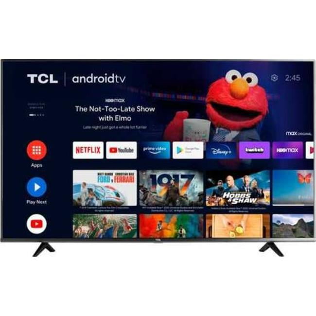 TCL 55S434 55 in. Class 4-Series 4K UHD HDR Smart Android TV, 