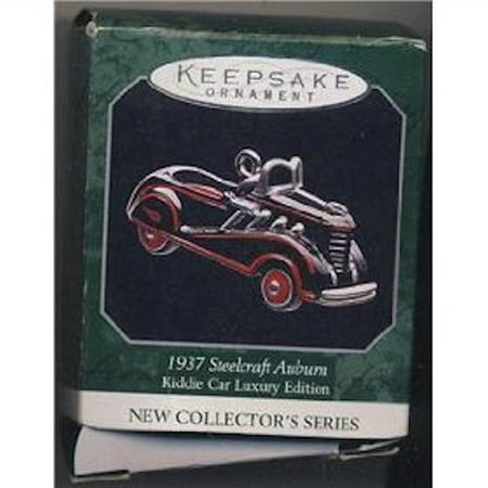- Hallmark Ornament 1998 1937 Steelcraft Auburn Luxury Edition Kiddie Car Classics Miniature