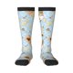 thumbnail image 1 of Fotbe Cute Gnome Bee Collects Honey Calcetas Divertidas Estampadas para Hombre y Mujer, Calcetas de Algodón hasta la Rodilla para Caminar, Correr, Enfermería y Embarazo, 1 of 6