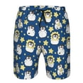 thumbnail image 3 of Goofa Star Penguin Printed Mens Swim Trunks Summer Quick Dry Short Beach Swimwear Bathing Suits-3X-Large, 3 of 9