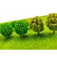 thumbnail image 4 of 24 piezas mini árboles modelo árboles de arbustos mixtos grupos de vegetación arbustos para modelo tren paisaje arquitectura árboles modelo paisaje árboles árboles falsos sin soportes, 4 of 5