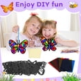 thumbnail image 4 of Kit de manualidades Butterfly Suncatcher Lonfliness, 32 juegos, DIY VBS 2025, 4 of 7