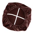 thumbnail image 4 of Funda elástica para silla de oficina, funda de cojín para silla, impermeable, extraíble, funda para silla giratoria, funda de asiento, para restaurant Marrón, 4 of 8