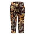 thumbnail image 6 of CLOOCL Trousers Women Baggy Pants Vintage Fall Leaves Print Wide Leg Pants Oversize, 6 of 6