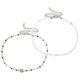 thumbnail image 1 of Adjustable Beaded Shell Choker Necklace for Women – Bohemian Style Summer Holiday Beach Jewelry Set of 2, 1 of 4