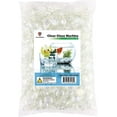 thumbnail image 2 of Galashield Glass Flat Clear Marbles Glass Pebbles Gems for Vase Fillers Stones Rocks 5 lbs Bag / 500-600 Stones, 2 of 9