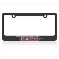 Eurosport Daytona- Chevrolet Trail Boss Black License Plate Frame