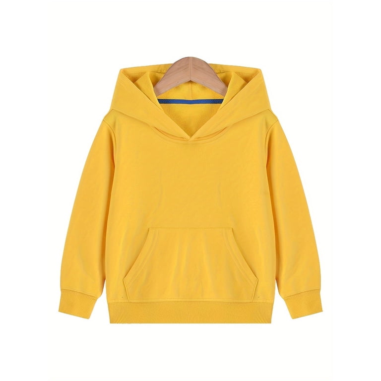 HILEELANG Kids Cotton Blend Pullover Hoodie photo 3